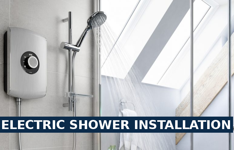Electric shower installation Grays