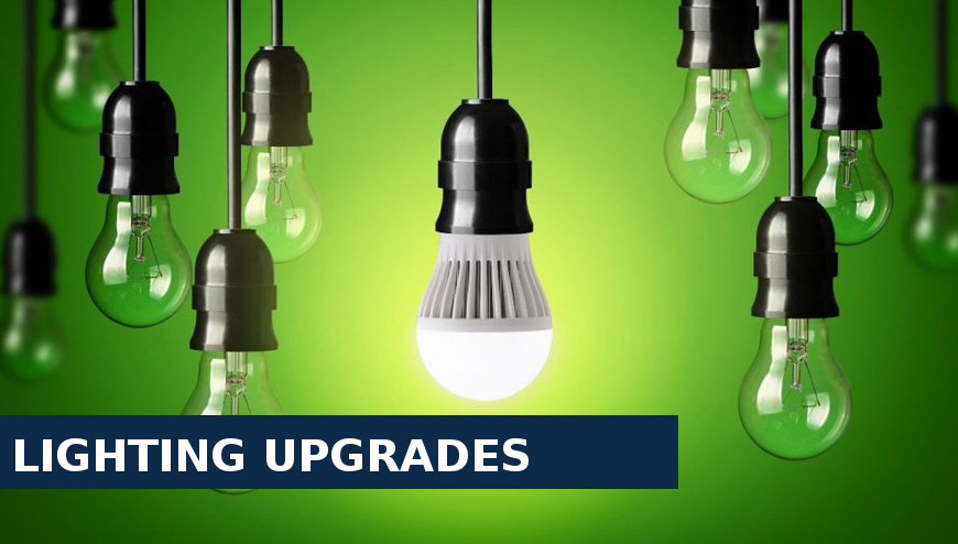 Lighting upgrades Grays